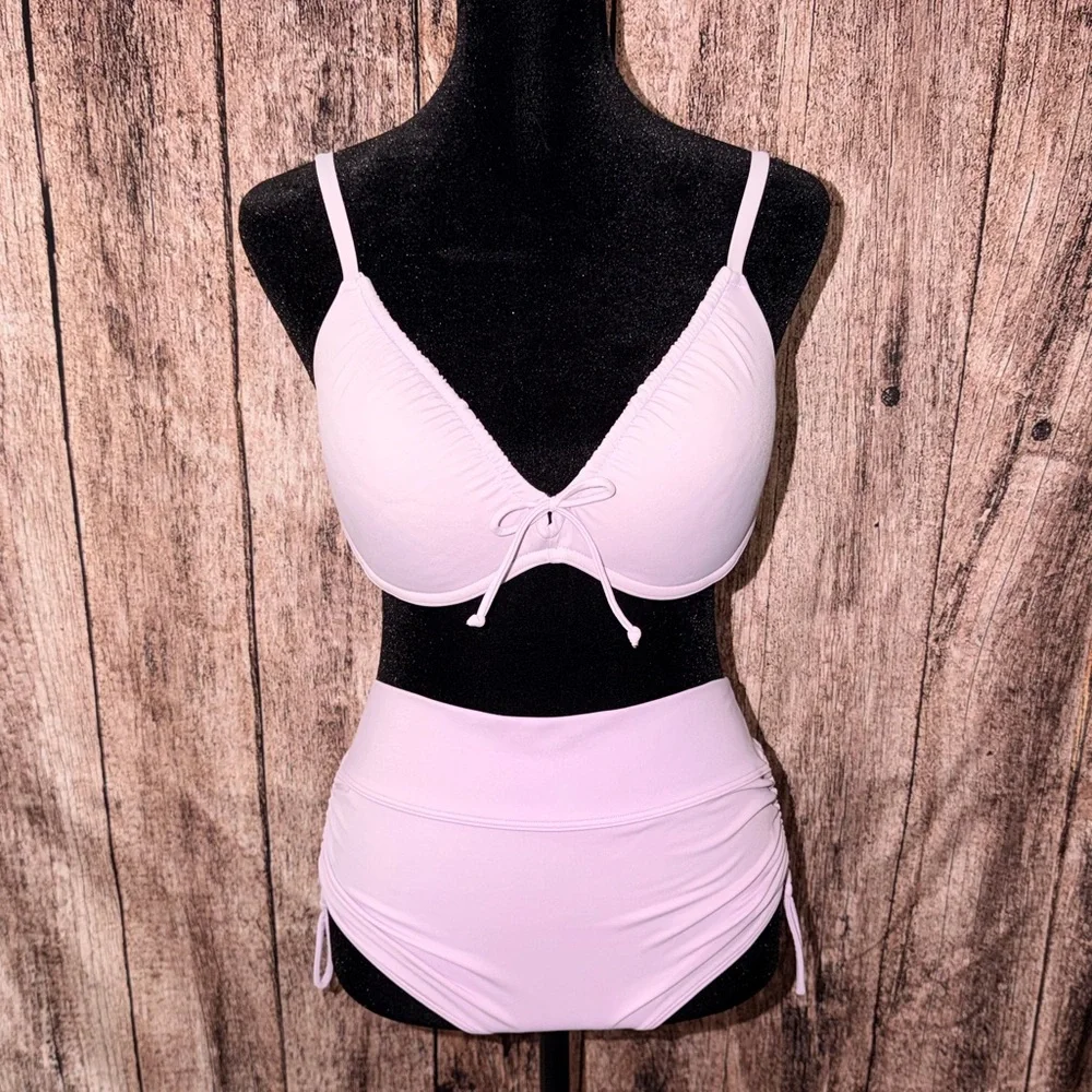 PINK Victoria's Secret Lavender Bikini Set